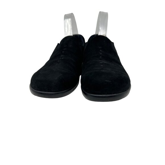 SAS Viva Black Suede Slip On Tripad Comfort Women's Shoes Size 8.5N - Picture 5 of 12